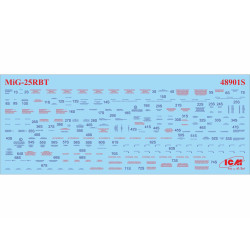 1:48 ICM 48901 - МиГ-25РБТ / MiG-25RBT Soviet Reconnaissance Plane