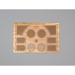 1:35 ICM 35364 - Pz.Kpfw.VI Ausf.B King Tiger (позднего производства) с полным интерьером и наборными траками гусениц