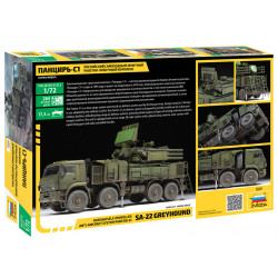 1:72 Zvezda 5069 - Russian SP Anti-Aircraft System Pantsir-S1 SA-22 Greyhound