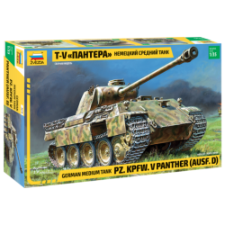1:35 Zvezda 3678 Pz.Kpfw. V Panther (Ausf. D)