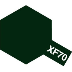 Tamiya Acrylic Paint XF-70 Dark green Nr.2 23 ml bottle