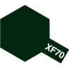 Tamiya Acrylic Paint XF-70 Dark green Nr.2 23 ml bottle