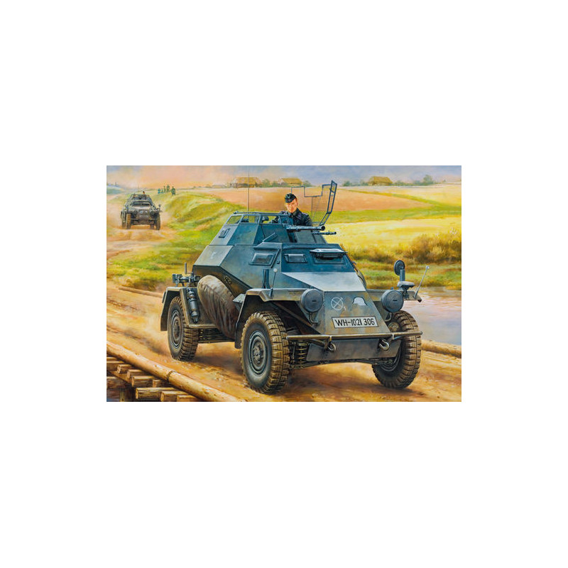 1:35 Hobby Boss 80149 - German Leichter Panzerspahwagen (2cm) Sd.Kfz.222 Mid Version