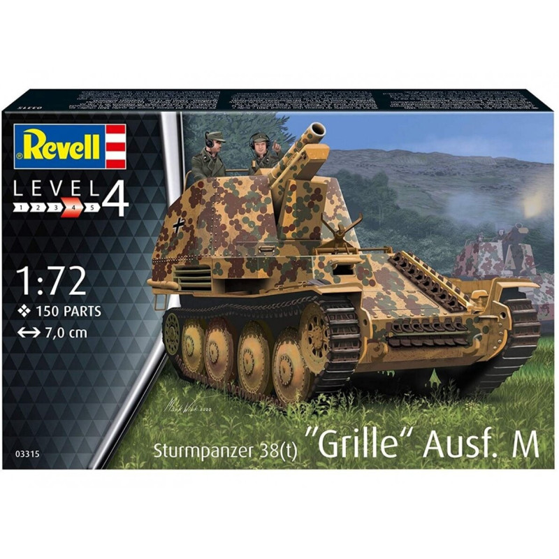 1:72 Revell 03315 - Sturmpanzer 38(t) Grille Ausf. M