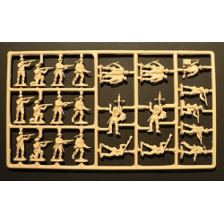 1:72 Italeri 6056 - Британская пехота времен Второй мировой войны (50 фигурок)