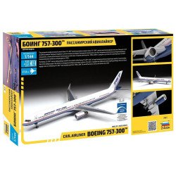 1:144 Zvezda 7041 - Пассажирский авиалайнер Boeing 757-300