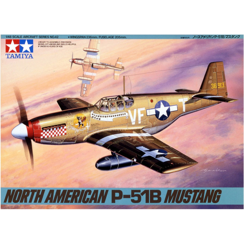 1:48 Tamiya 61042 - North American P-51B Mustang