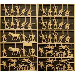 1:72 Italeri 6057 - Русская пехота времен Второй мировой войны (46 фигур)