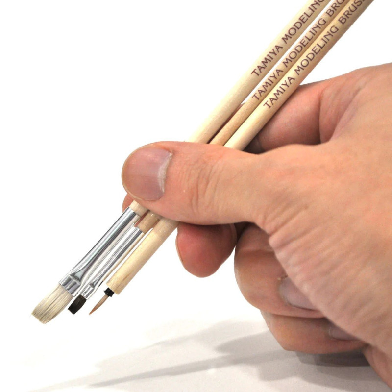 Tamiya 87066 - Komplekts 3 otiņas - Brush Set
