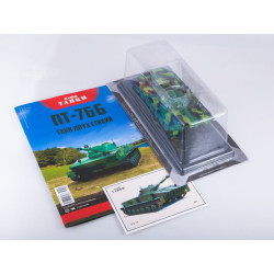 1:43 ПT-76Б/PT-76B танк с журналом №9, Modimio Collections