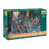 1:72 Zvezda 8053 - Francijas kājnieki no 100 gadu kara XIV-XV A. D.