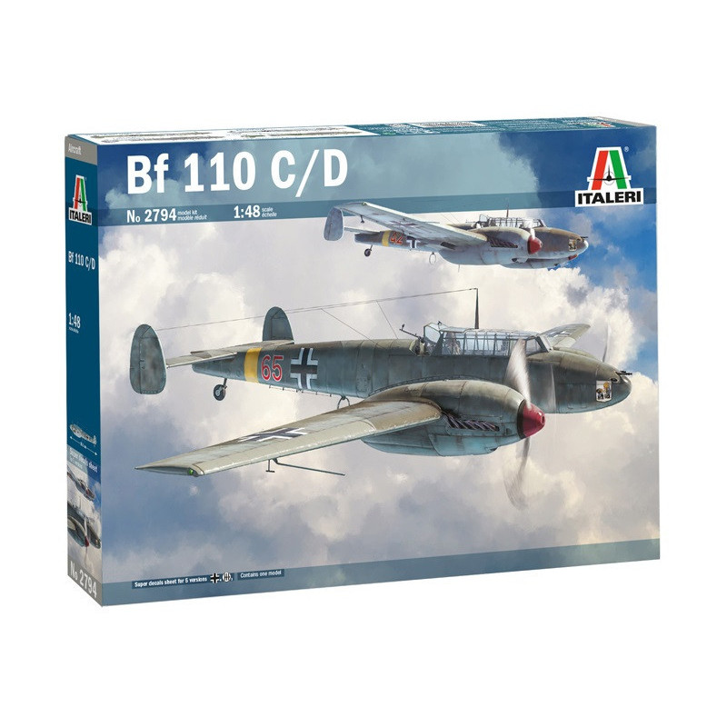 1:48 Italeri 2794 - Messerschmitt Bf 110 C/D