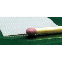 1:35 Trumpeter 09972 - Двухсторонний циммерит с разной глубиной канавки - HIPS Zimmerit Plastic Sheet A4