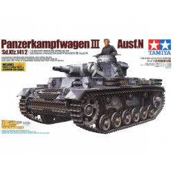 1:35 Tamiya 35290 - Panzerkampfwagen III Ausf. N Sd.Kfz.141/2 with 2 Figures