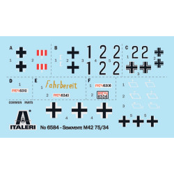 1:35 Italeri 6584 - Semovente M42 da 75/34