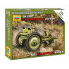 1:72 Zvezda 6145 Padomju 76 mm pulka lielgabals ar apkalpi
