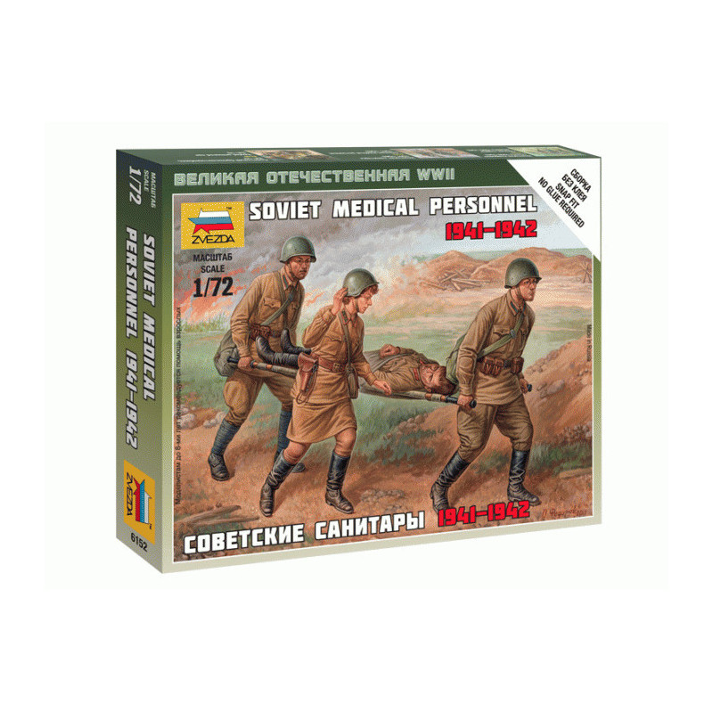 1:72 Zvezda 6152 - Padomju sanitāri 1941.–1942. gadā