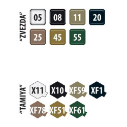 1:72 Zvezda 5071 - Т-72Б3 / T-72B3 Russian Main Battle Tank