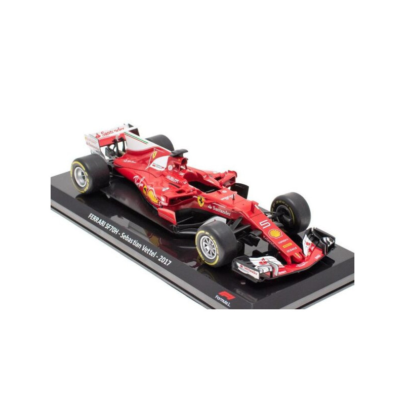 1:24 Hachette - FERRARI SF70H Sebastian Vettel - 2017