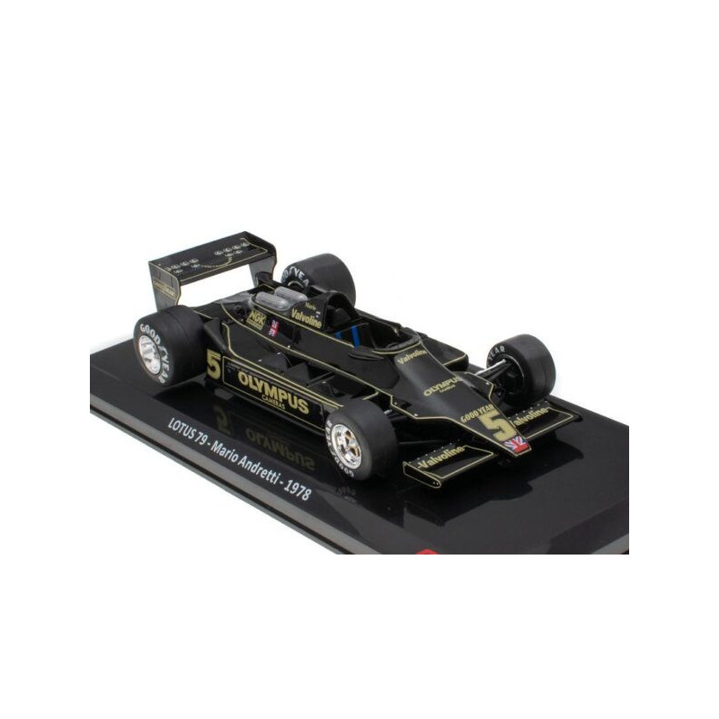 1:24 Hachette - LOTUS 79 Mario Andretti - 1978 World Champion