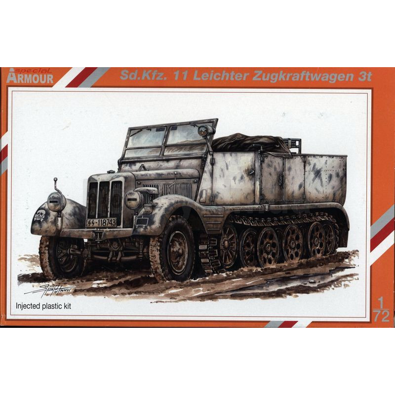 1:72 Special Hobby SA72002 - Sd.Kfz. 11 Leichter Zugkraftwagen 3t