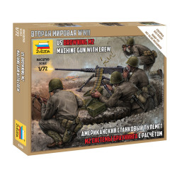 1:72 Zvezda 6286 - US Browning M2 Machine Gun with Crew