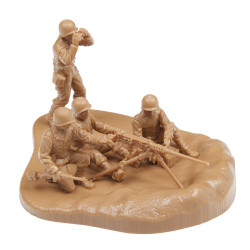 1:72 Zvezda 6286 - Американский станковый пулемет М2 системы Браунинга с расчетом