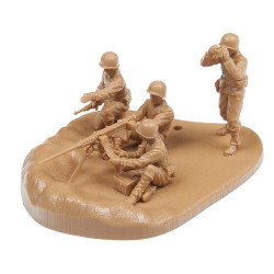 1:72 Zvezda 6286 - Американский станковый пулемет М2 системы Браунинга с расчетом