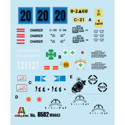 1:35 Italeri 6582 - M60A3 Medium Battle Tank