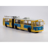 1:43 Советский Автобус SOV1052 - ZIU-10 articulated trolleybus, Blue - yellow