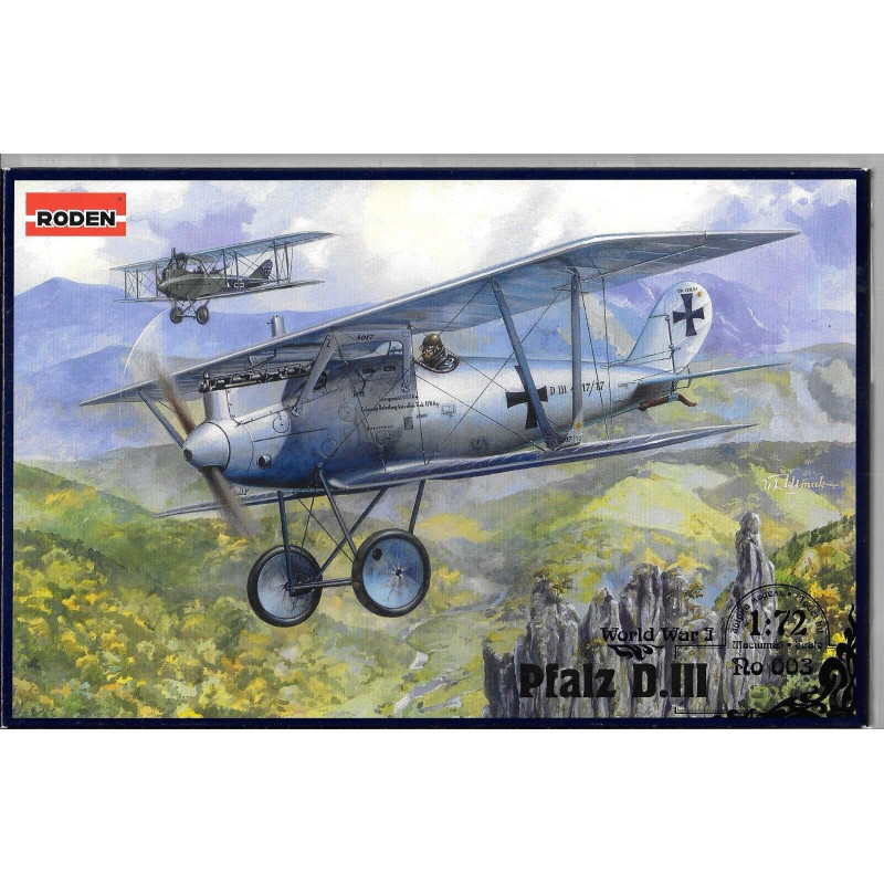 1:72 Roden 003 - Pfalz D.III