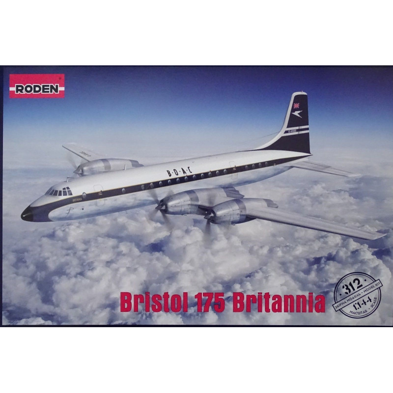 1:144 Roden 312 - Bristol Britania 175 BOAC