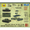 1:100 Zvezda 6190 - Soviet Heavy Tank KV- 1 mod. 1941 with F-32 Gun