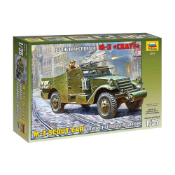 1:35 Zvezda 3519 M3 Scout Car