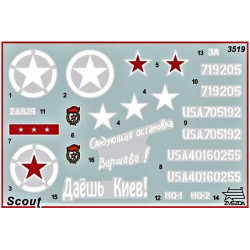 1:35 Zvezda 3519 M3 Scout Car