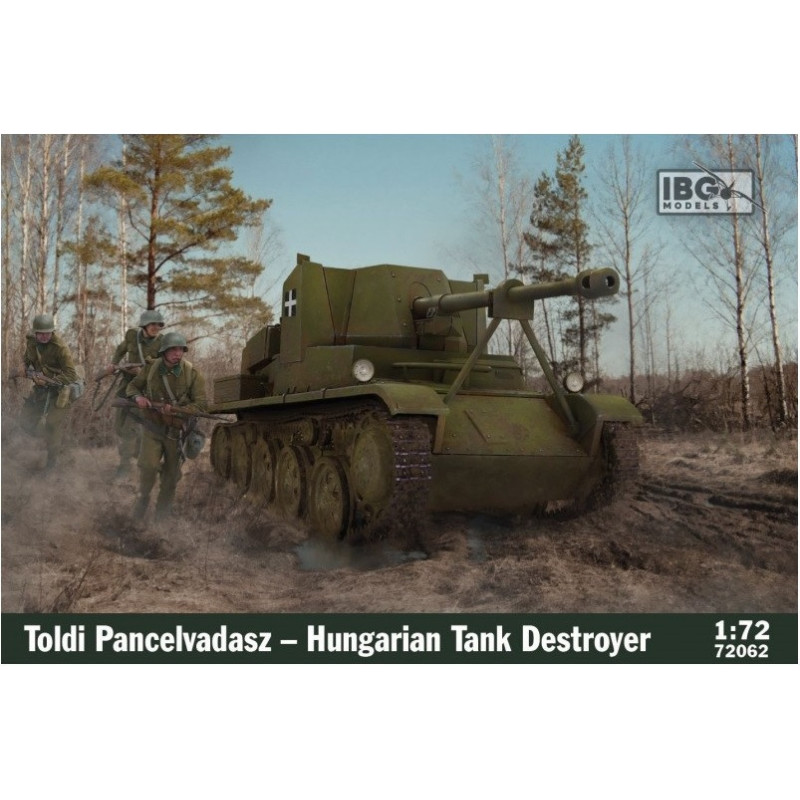 1:72 IBG Models 72062 - Toldi Hungarian tank destroyer