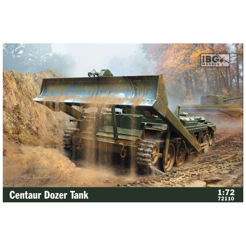 1:72 IBG Models 72110 - Centaur Dozer Tank