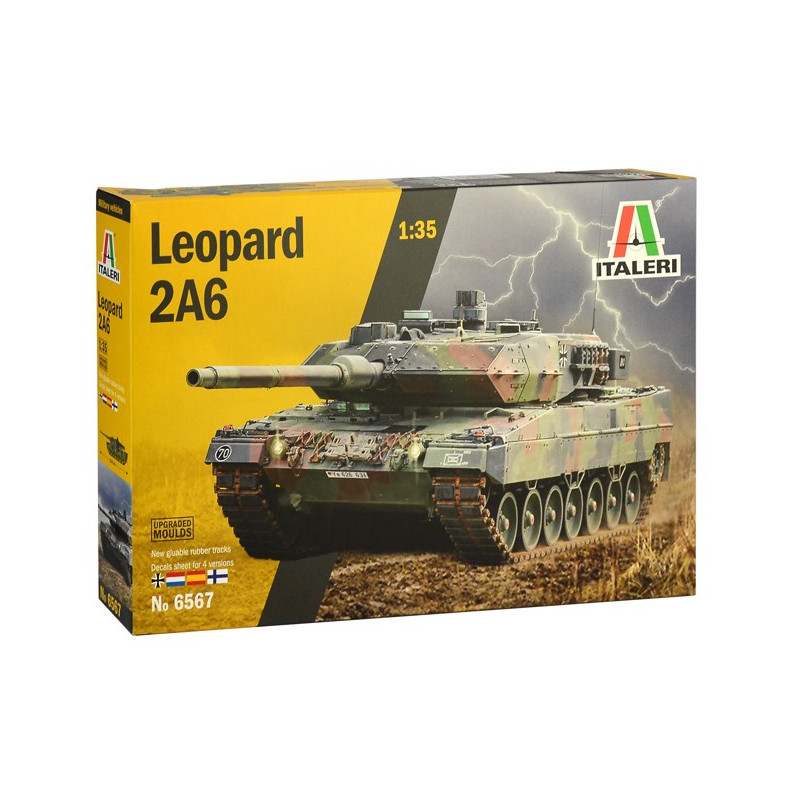 1:35 Italeri 6567 - Leopard 2A6