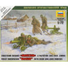 1:72 Zvezda 6220 - Советский пулемет «Максим» с расчетом, зима 1941-1943 гг.
