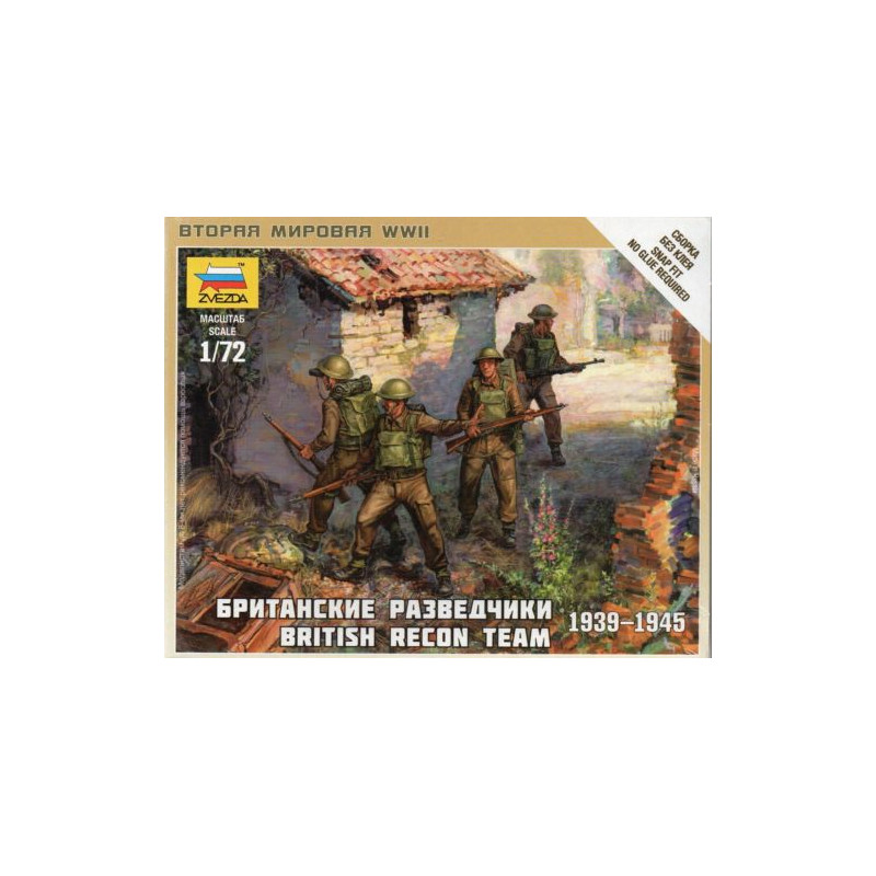 1:72 Zvezda 6226 - Britu izlūkdienesta virsnieki 1939.–1945. gadā