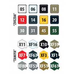 1:35 Zvezda 3648 - Krievu bruņumašīna Typhoon VDV 4x4 K-4386