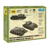 1:100 Zvezda 6289 - Padomju pašgājējs lielgabals SU-85