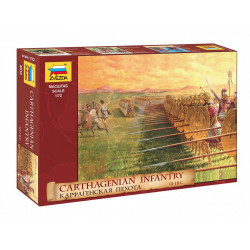 1:72 Zvezda 8010 - Carthaginian infantry III-I centuries BC