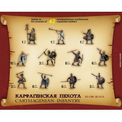 1:72 Zvezda 8010 - Карфагенская пехота III-I вв до н.э.