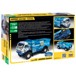 1:43 Zvezda 43005 - KAMAZ-43509 Team 'KAMAZ-Master' №303 Silk Road Rally 2022