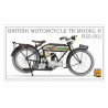 1:35 Copper State Models B35-001 - British Motorcycle Tr.Model H. 3d printed parts with decal.