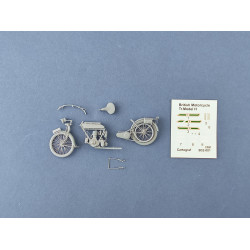 1:35 Copper State Models B35-001 - British Motorcycle Tr.Model H. 3d printed parts with decal.