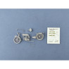 1:35 Copper State Models B35-001 - British Motorcycle Tr.Model H. 3d printed parts with decal.