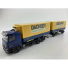 1:87 Herpa - Mercedes-Benz Actros cooling trailer train "DACHSER"