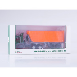 1:43 Auto History AIS7024 - МАЗ-6422 с полуприцепом-самосвалом МАЗ-9506-30 / MAZ-6422 tractor truck with semitrailer MAZ-9506-30